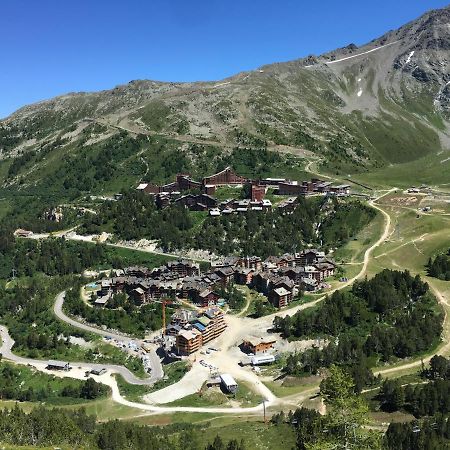 Studio avec vue sur le Mont-Blanc Les Arcs  Extérieur photo