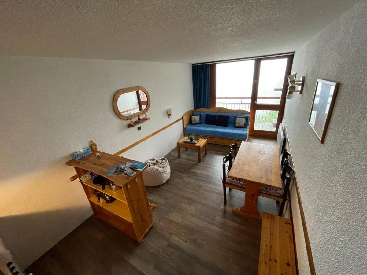 Studio avec vue sur le Mont-Blanc Les Arcs  Extérieur photo